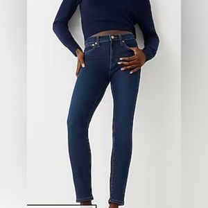 JCrew Mid Rise Toothpick Jeans